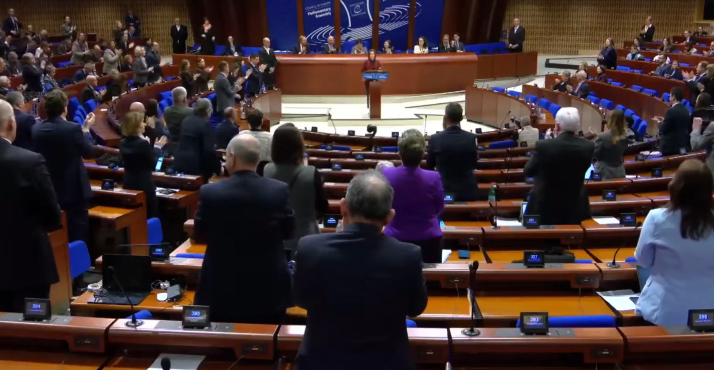 Maia Sandu cere APCE adoptarea unor instrumente legale pentru a opri ingerințele străine: Democrațiile sunt atacate în mod direct de Rusia