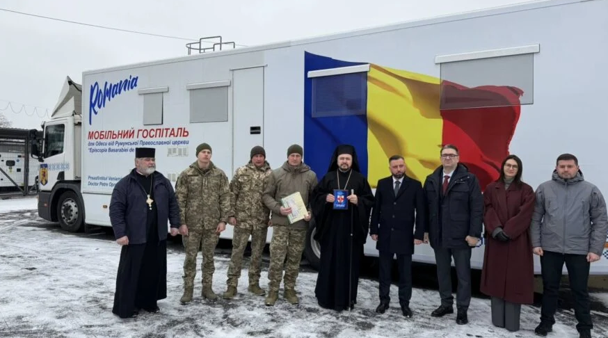 Gest de solidaritate pentru Ucraina. Episcopia Basarabiei de Sud donează un spital mobil regiunii Odesa