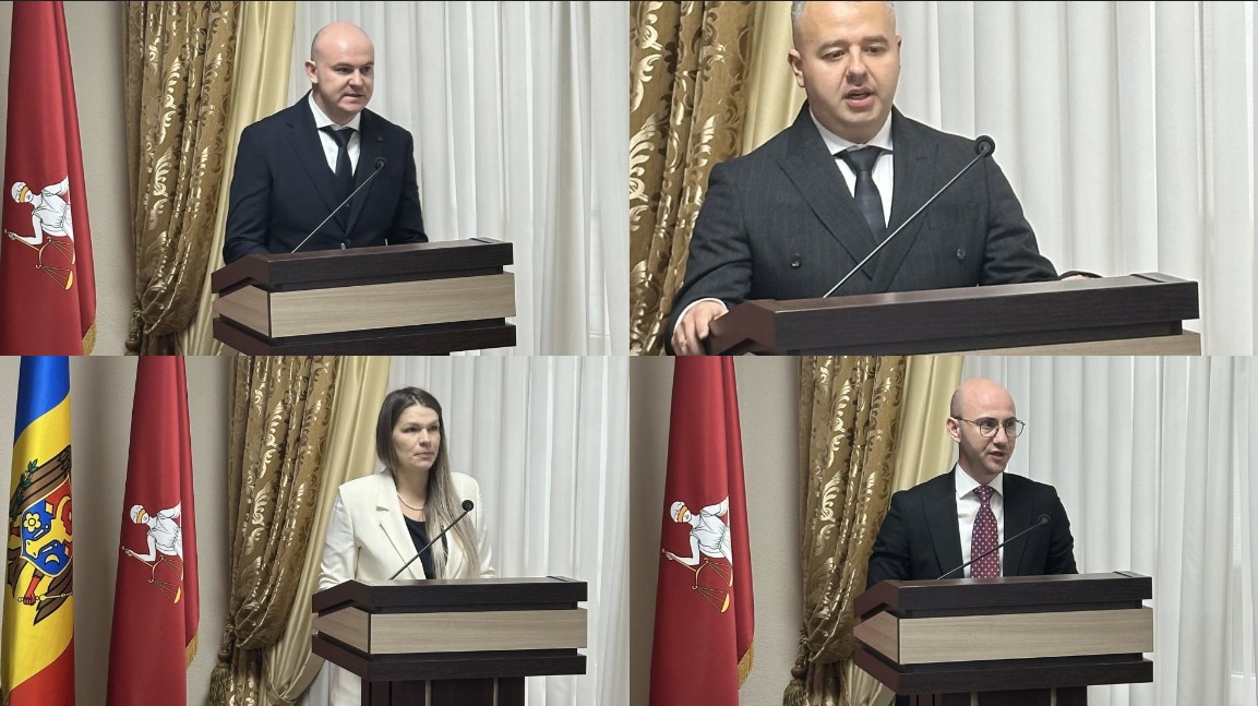 VIDEO // Patru noi judecători au depus jurământul în fața CSM