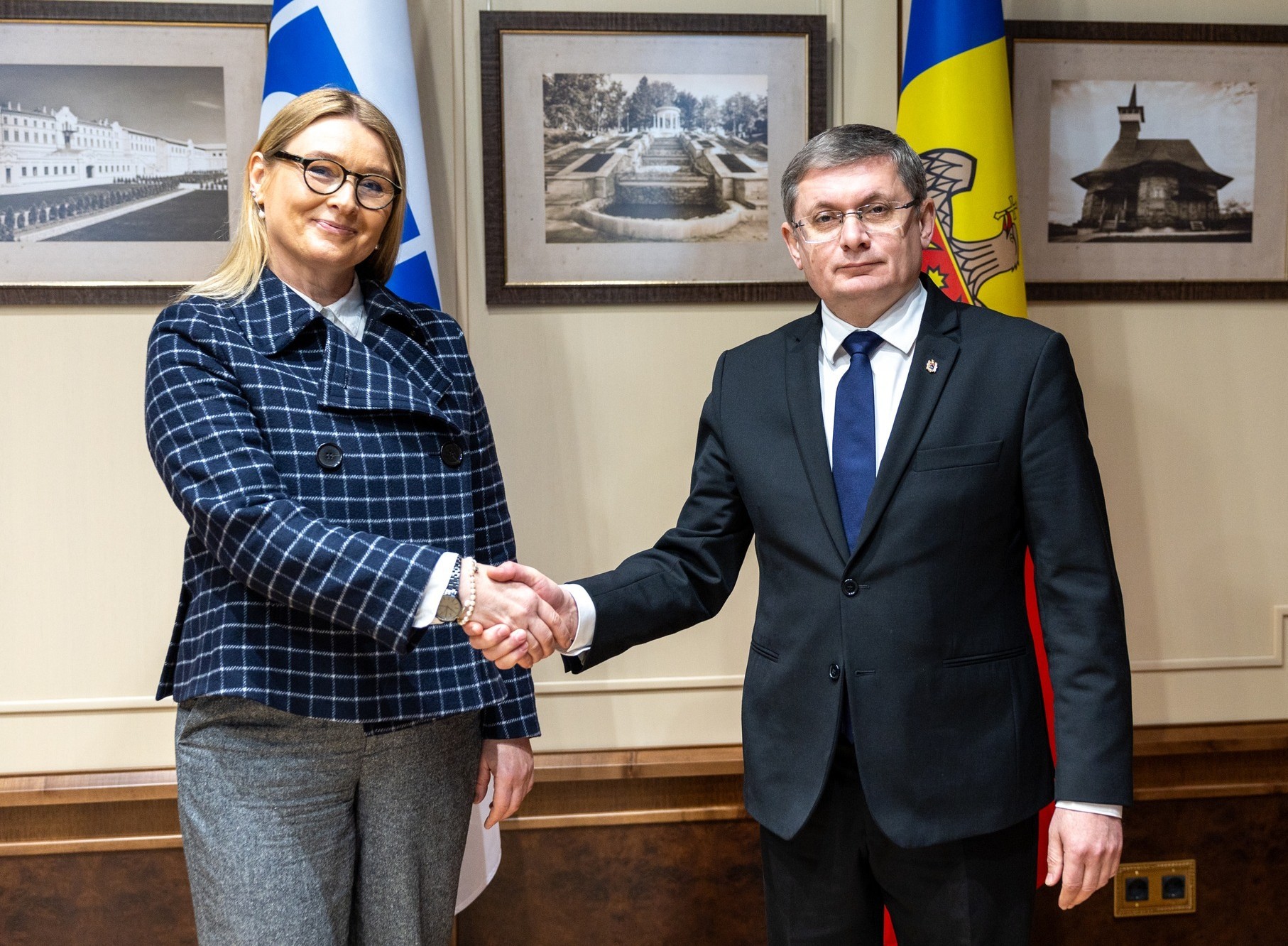 Speakerul Igor Grosu, întrevedere cu șefa interimară a Misiunii OSCE în Moldova: „Aderarea la UE va veni cu beneficii pentru cetățenii de pe ambele maluri ale Nistrului și va contribui la reîntregirea țării”