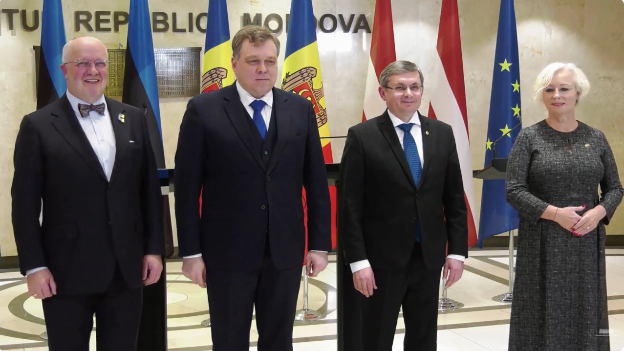 Președinții Parlamentelor Țărilor Baltice: Cea mai bună soluție este ca R. Moldova să adere la UE împreună cu Ucraina