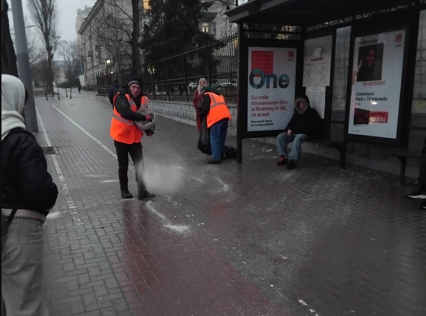 Serviciile municipale sunt mobilizate în teren