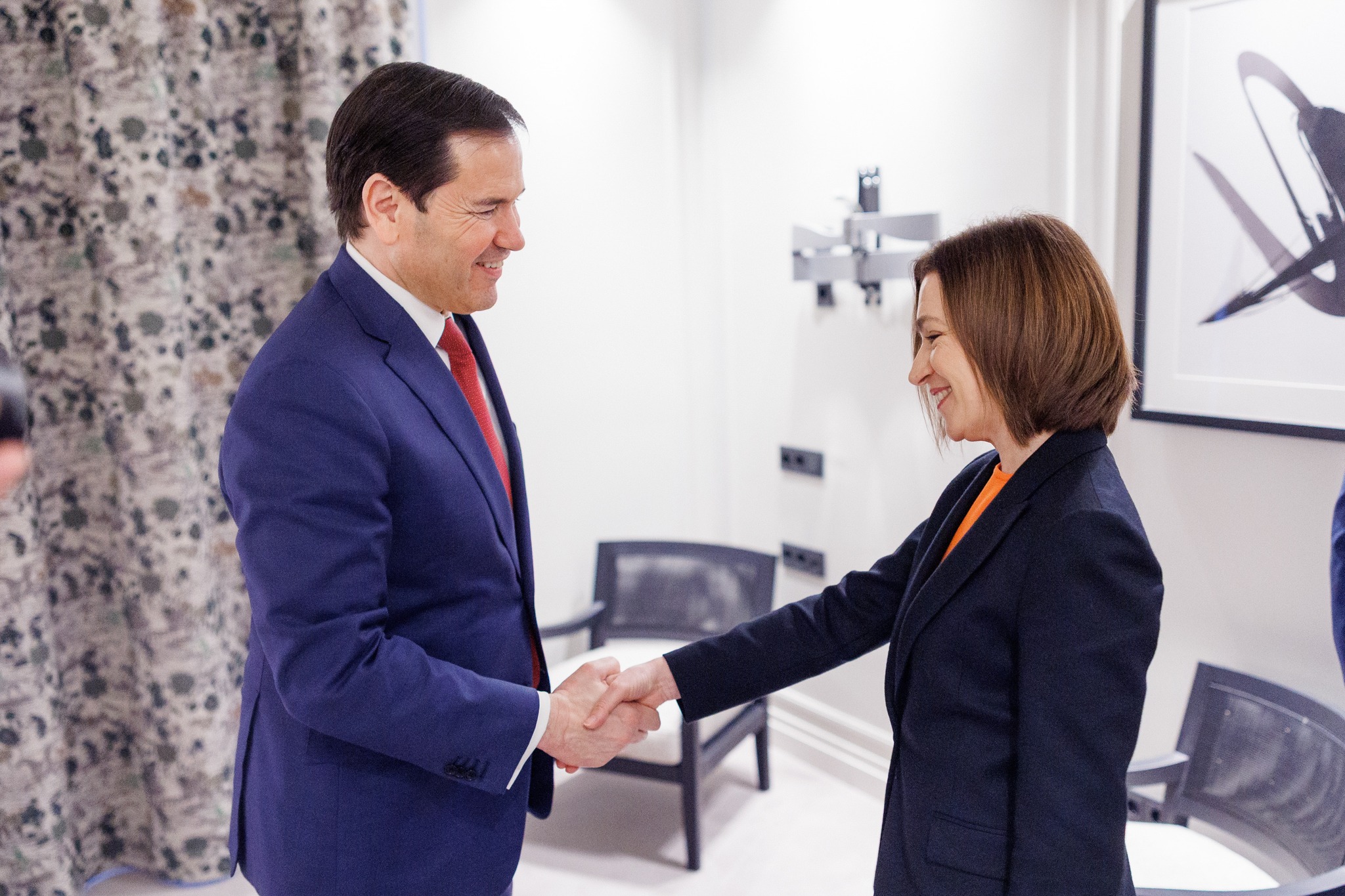 FOTO // Maia Sandu, întrevederi la Munchen cu Marco Rubio și Mark Rutte. Agenda discuțiilor