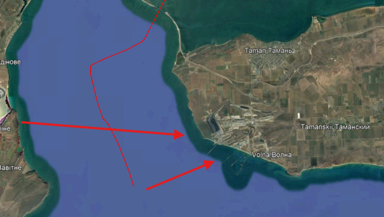 VIDEO // Ucrainenii au atacat cu drone portul rusesc Taman de la Marea Neagră. Doi oameni au fost răniți, anunță guvernatorul regiunii
