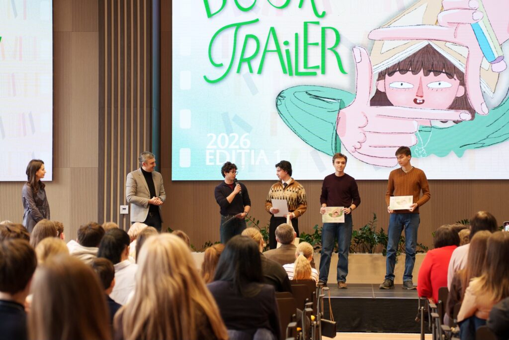 Prima ediție a Concursului Național de Book Trailer-e a reunit 477 de elevi