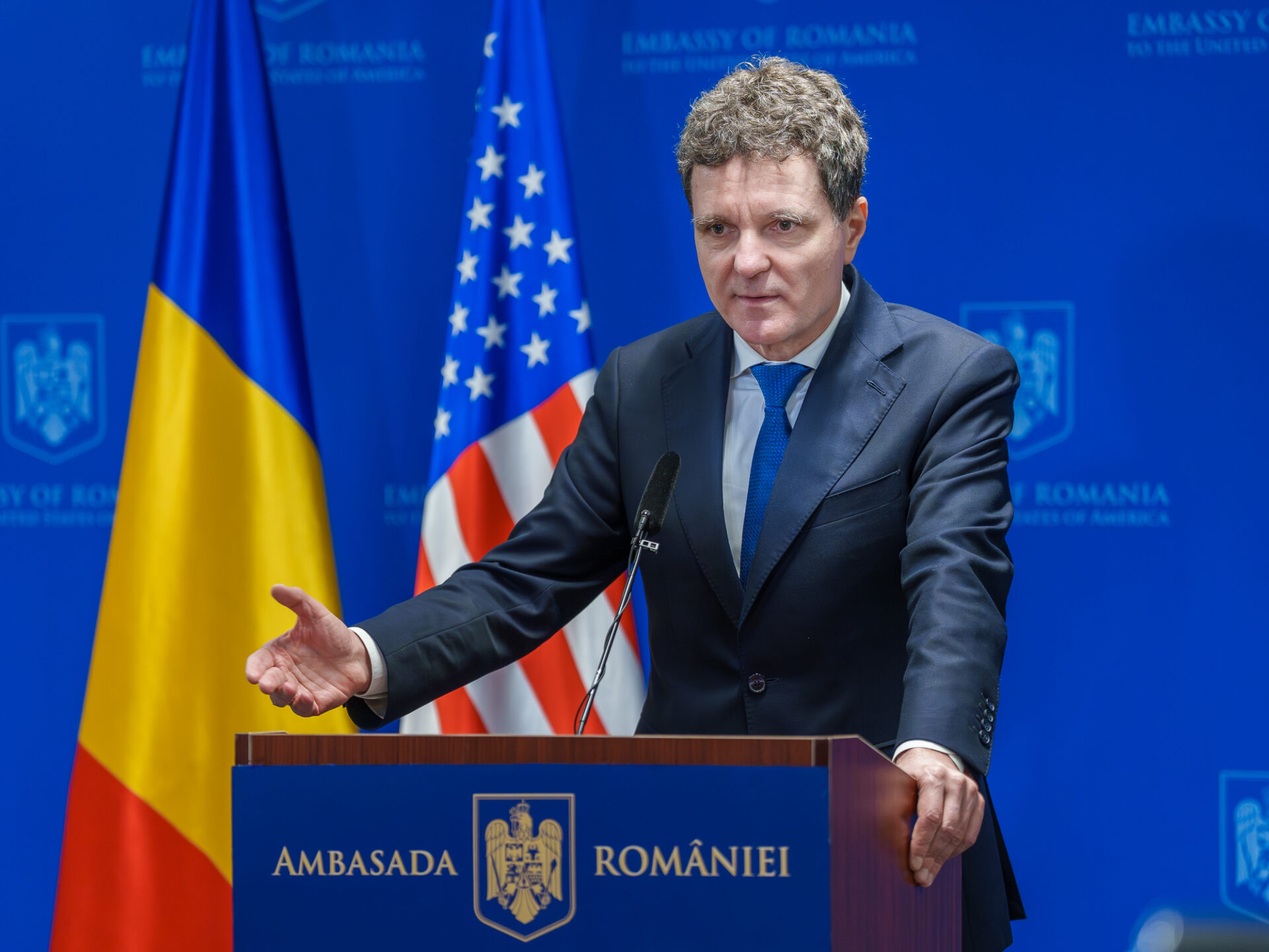 Nicușor Dan: România contează pe parteneriate corecte atât cu UE, cât și cu SUA