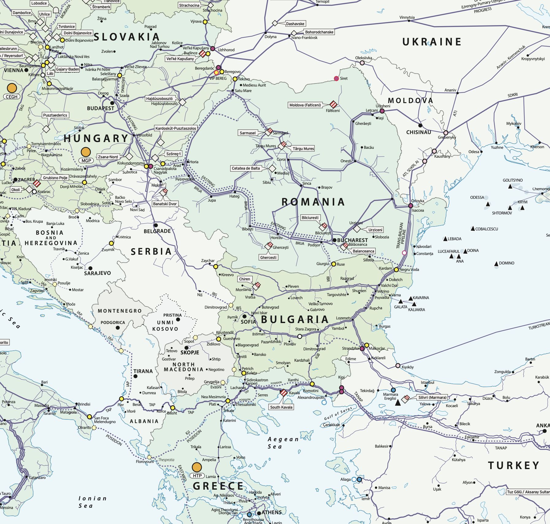 Capacități record rezervate în martie pe Coridorul vertical, Ruta 1