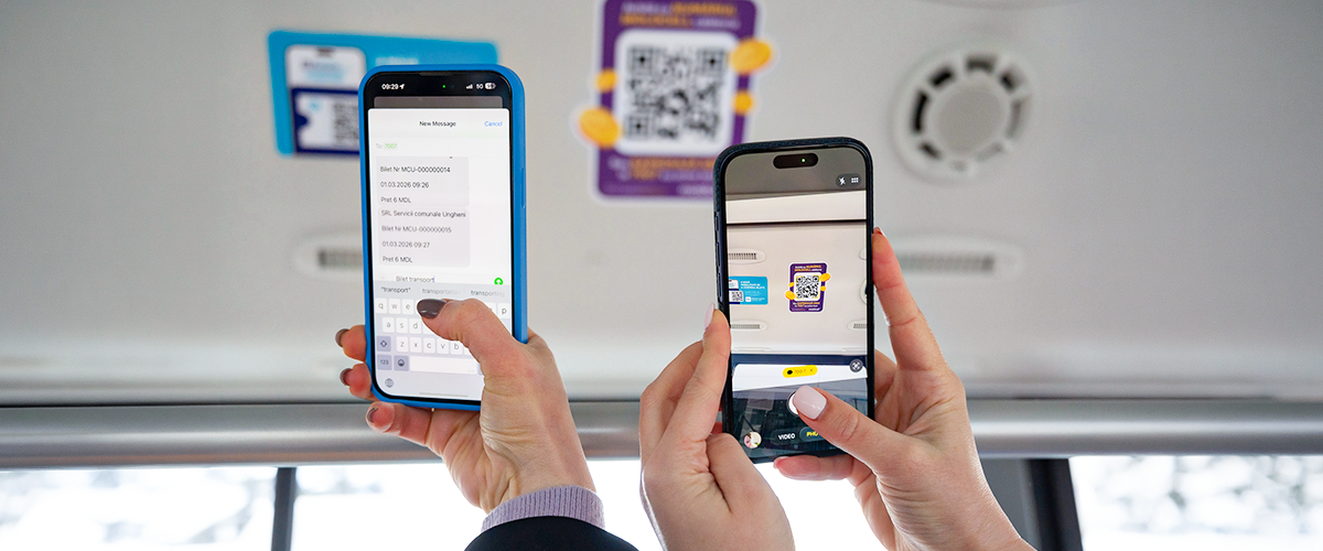 FOTO // Telefonul tău devine bilet de călătorie: plata cu numărul Moldcell, acum și în Ungheni