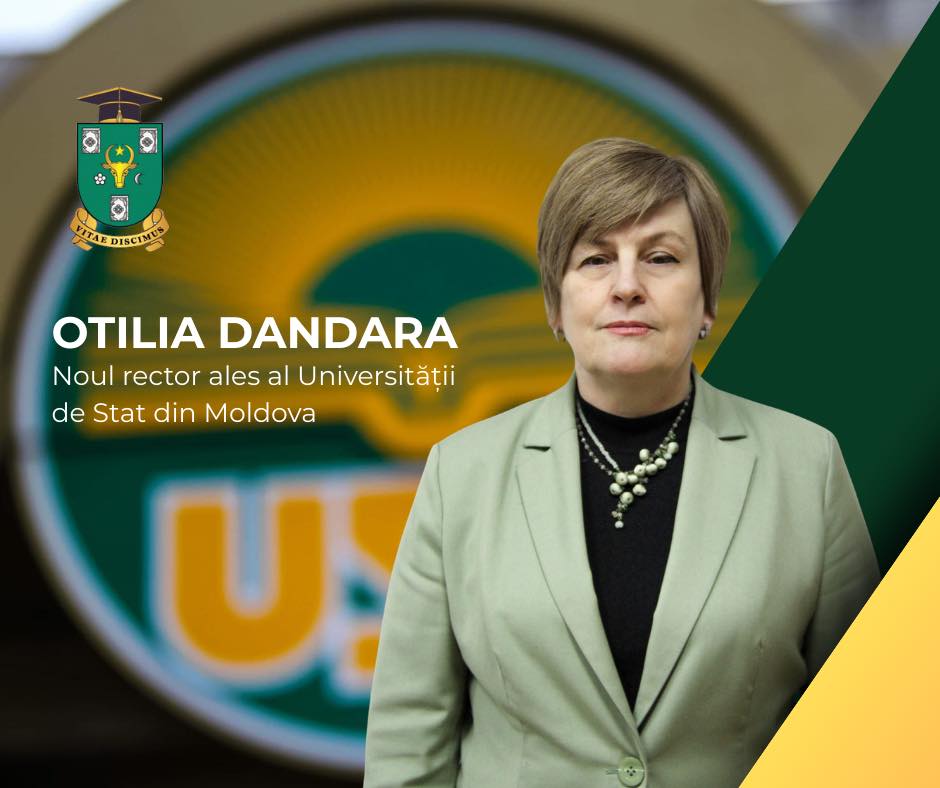 Votat! Otilia Dandara, noul rector al USM