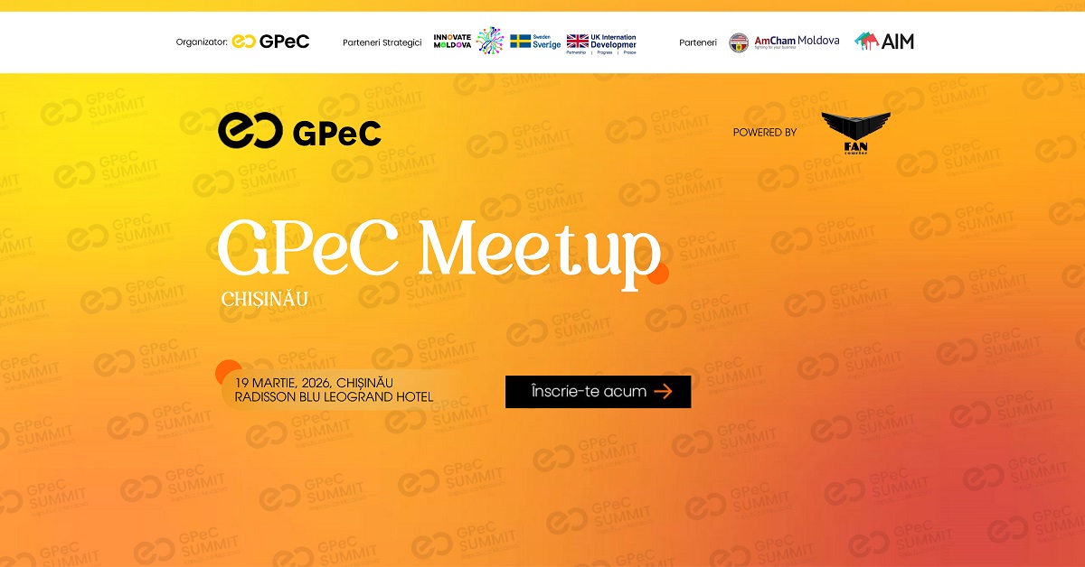 Cum e să vinzi online cu succes? Vino la GPeC Meetup pe 19 martie și află insight-uri practice de la experți de top