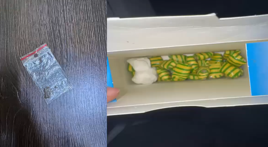 VIDEO // Un tânăr din Chișinău, prins în timp ce plasa droguri în ascunzișuri. Riscă ani grei de închisoare