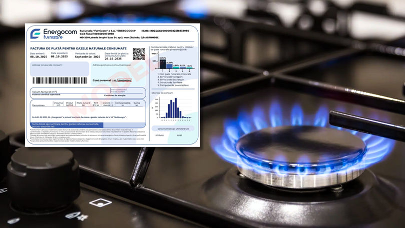 Ministru, despre tarifele la gaz: În martie nu vor crește, iar în aprilie depinde de evoluții