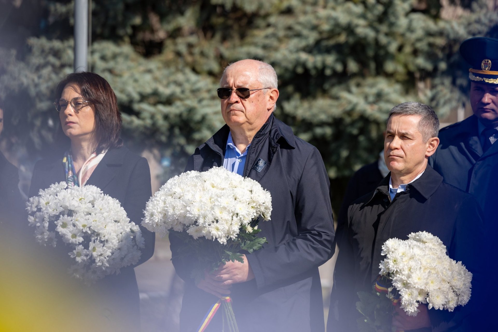 FOTO // Autoritățile au adus un omagiu eroilor căzuți în luptele de la Coșnița pentru apărarea independenței republicii