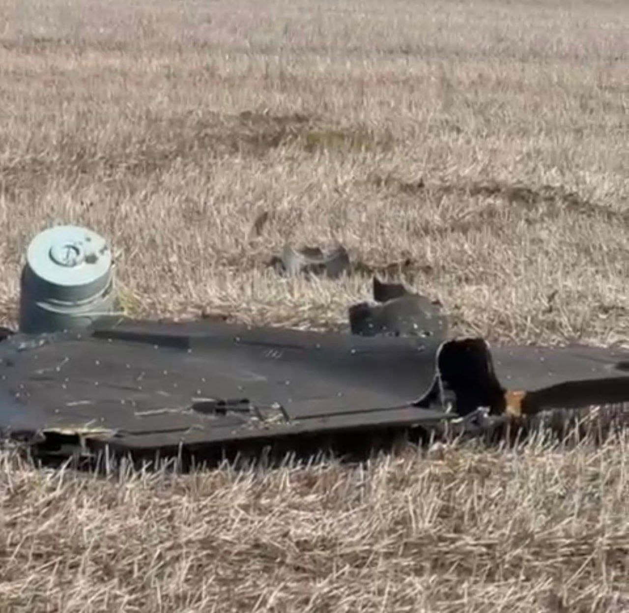 VIDEO // ”Cadou de la Putin!” Proprietarul terenului de la Tudora, pe care a căzut o dronă, despre cum a găzit aparatul de zbor