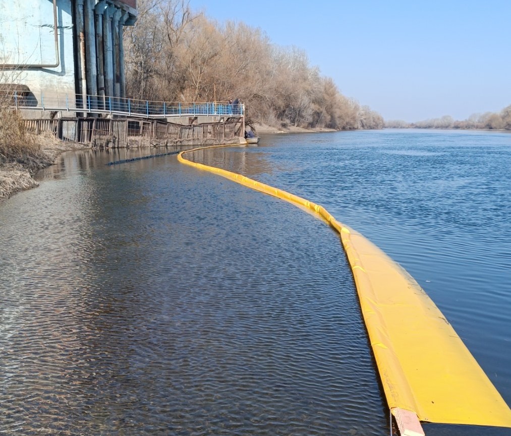 Apă-Canal Chișinău a instalat încă un baraj pe Nistru, la Vadul lui Vodă