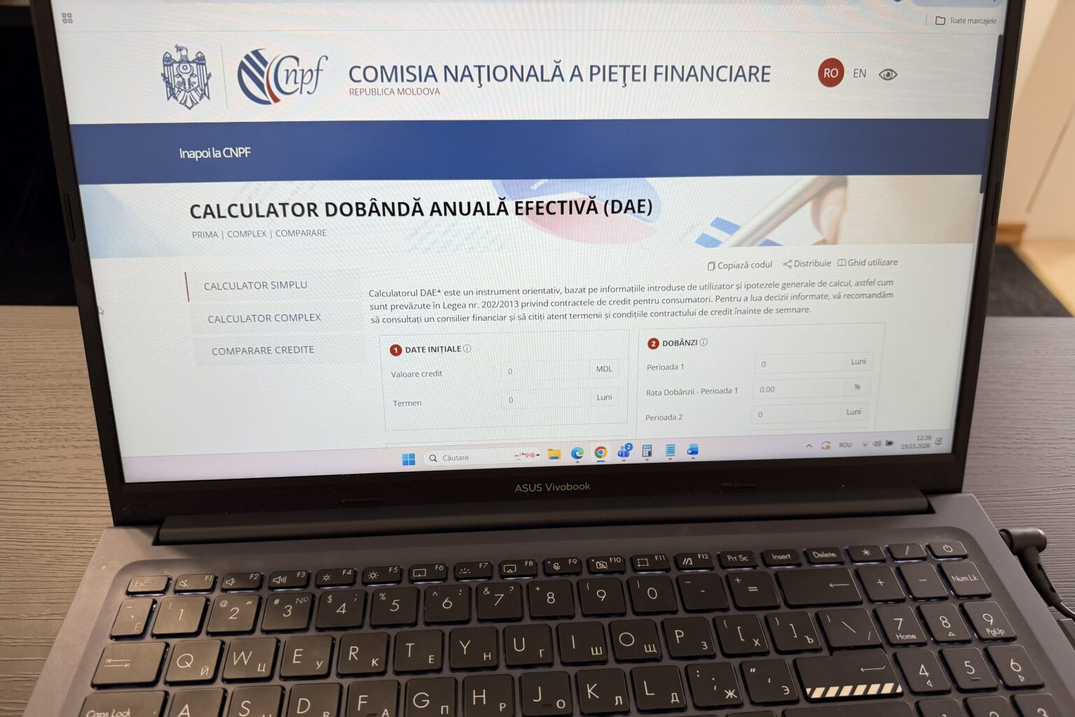 CNPF lansează un calculator pentru estimarea costului real al creditelor