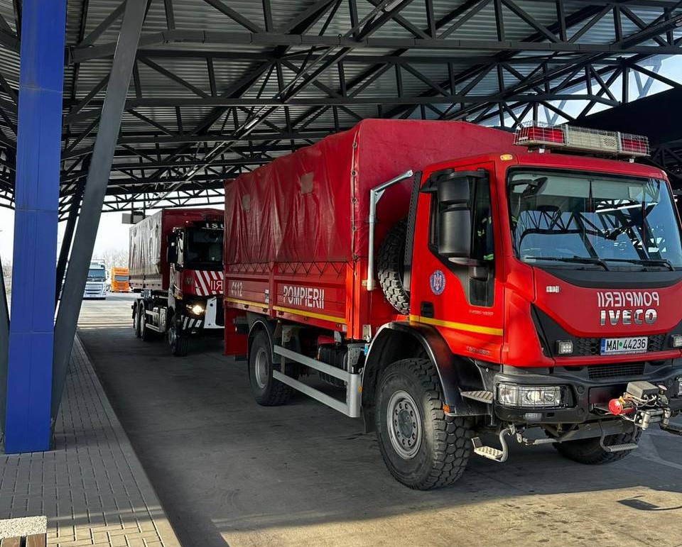 România oferă un nou lot de echipamente și materiale pentru intervenția de pe Nistru