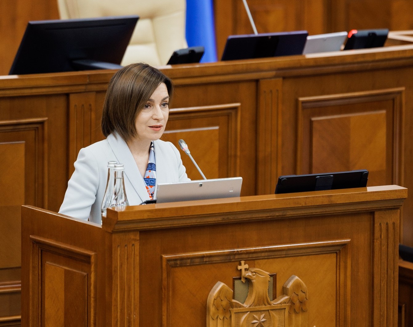 108 ani de la Unirea Basarabiei cu România // Maia Sandu: Chiar dacă timpurile vitrege ne-au despărțit, România ne este aproape, cu grijă și sprijin constant