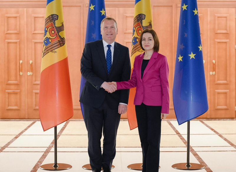 Maia Sandu, discuții cu Comisarul european pentru justiție despre vetting, combaterea corupției și reforma justiției în R. Moldova