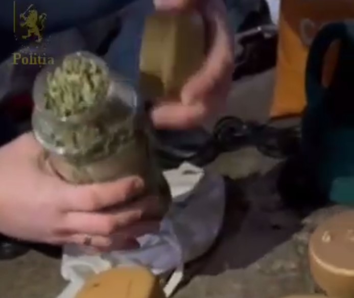 VIDEO // Descinderi la un fermier din Anenii Noi. Droguri de peste 400 mii lei, ridicate