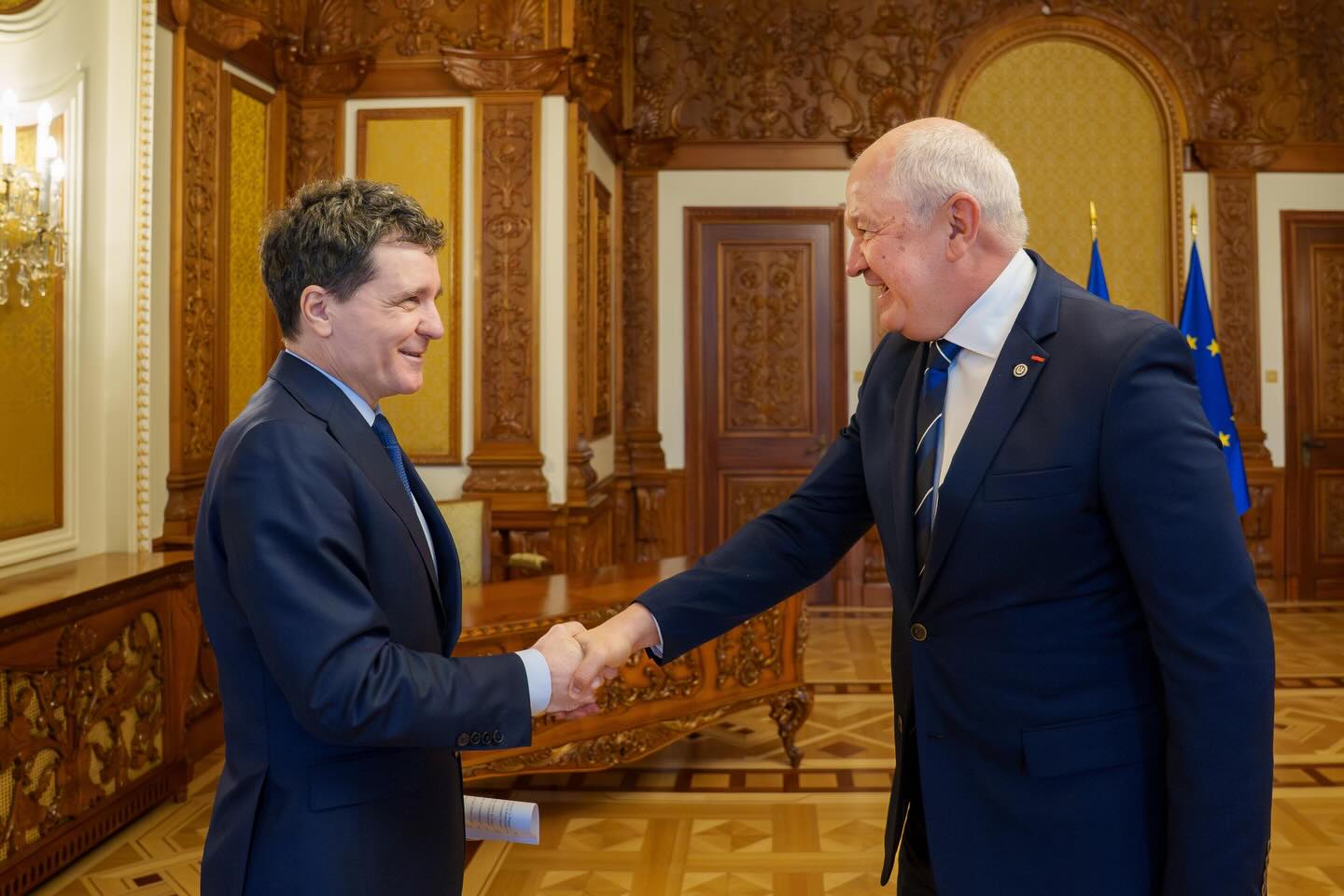 Nicușor Dan, după întrevedere cu Alexandru Munteanu: R. Moldova poate conta permanent pe sprijinul României