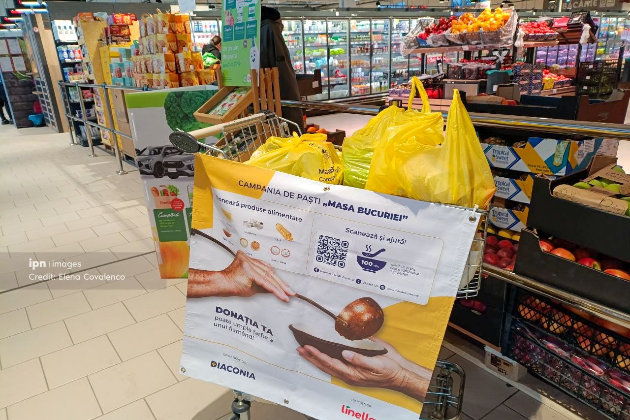 Donații record în cadrul campaniei „Masa Bucuriei”: aproape 100 de tone de alimente