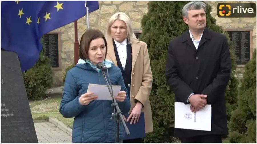 Maia Sandu, mesaj la comemorarea victimelor foametei din 1946–1947: Ne confruntăm cu un război pentru adevăr