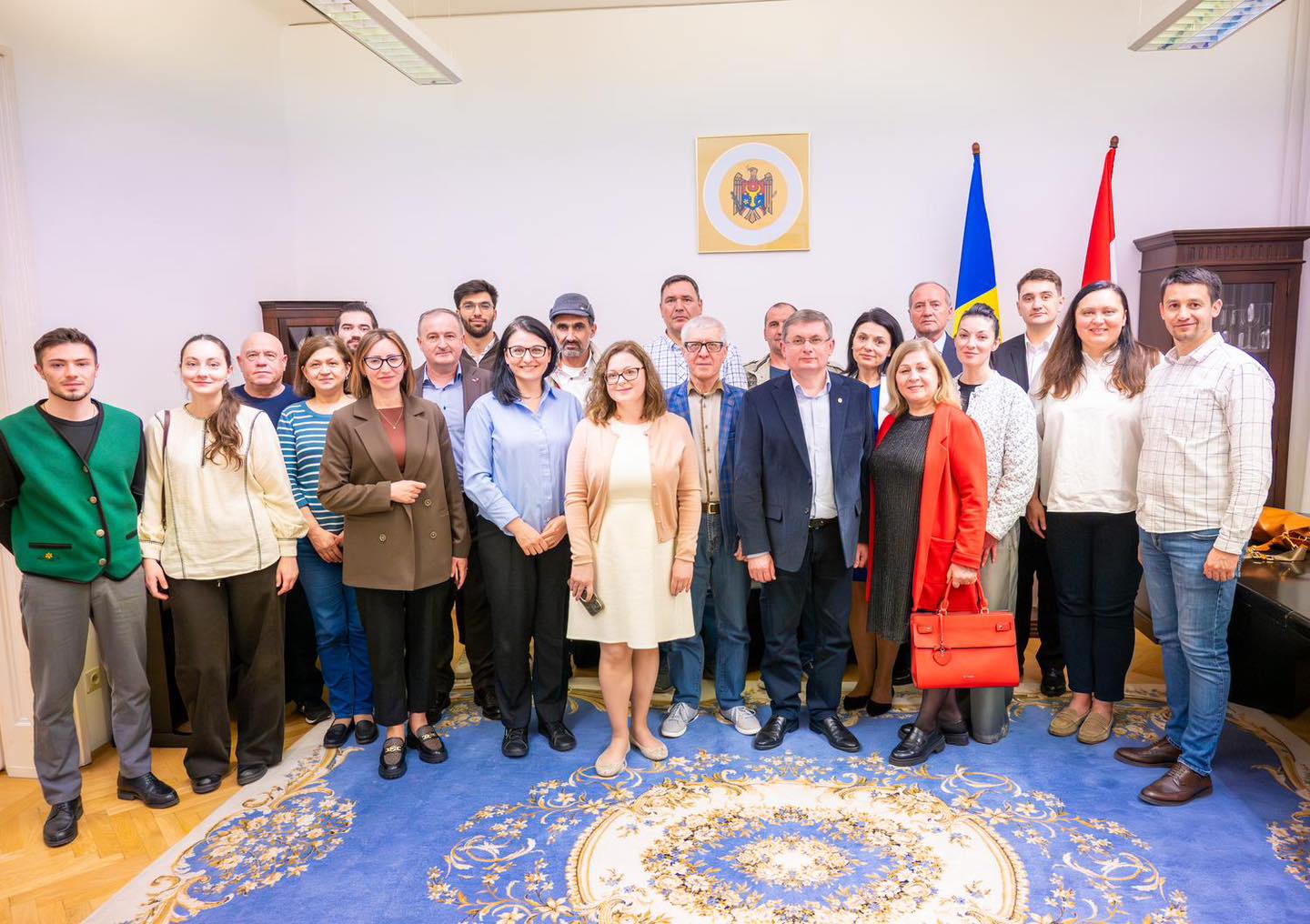 FOTO // Igor Grosu, întâlnire cu diaspora din Austria: Moldovenii noștri, indiferent de distanță, cred într-un viitor mai bun pentru R. Moldova