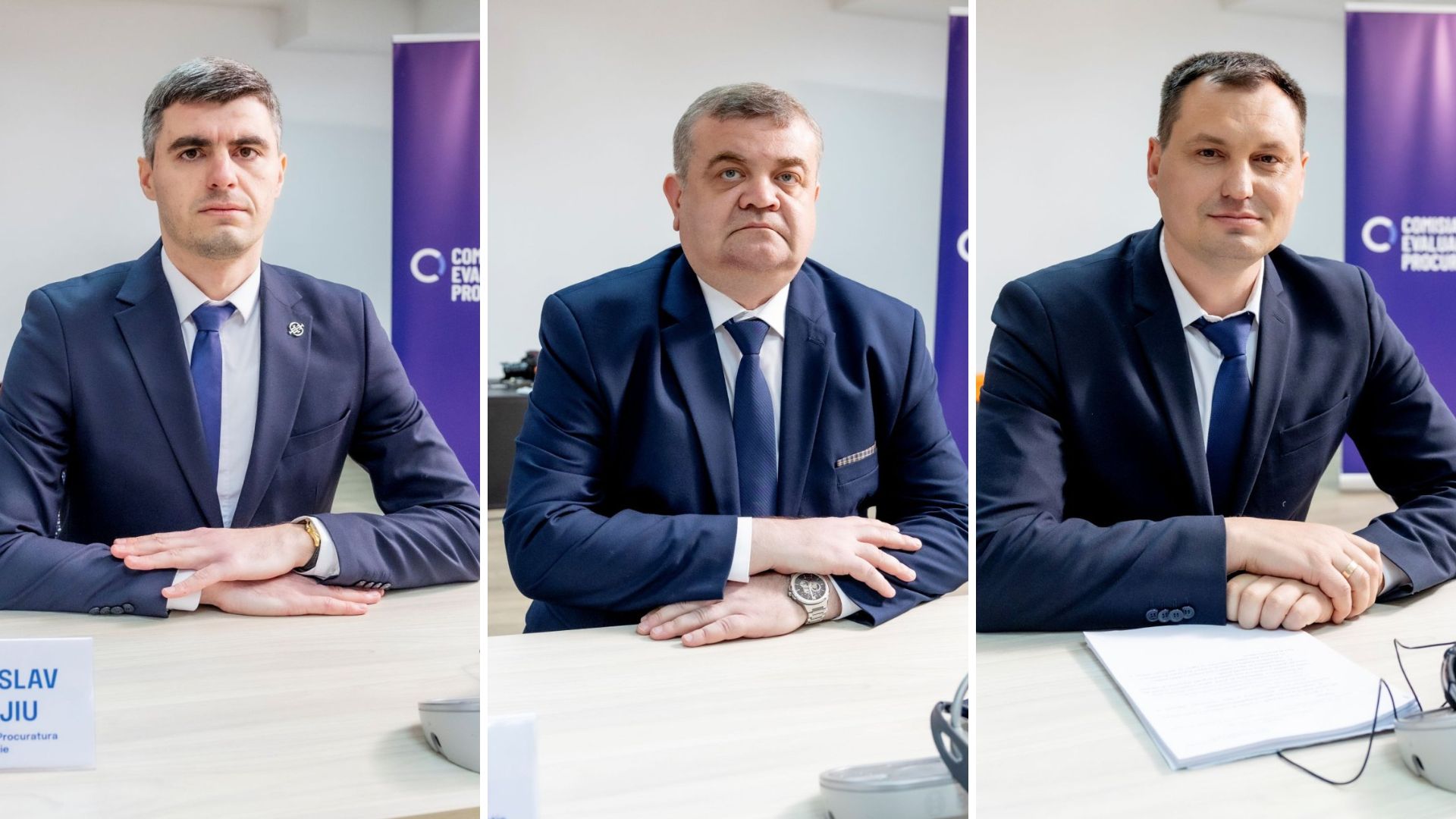 Trei procurori anticorupție au fost audiați de Comisia de evaluare