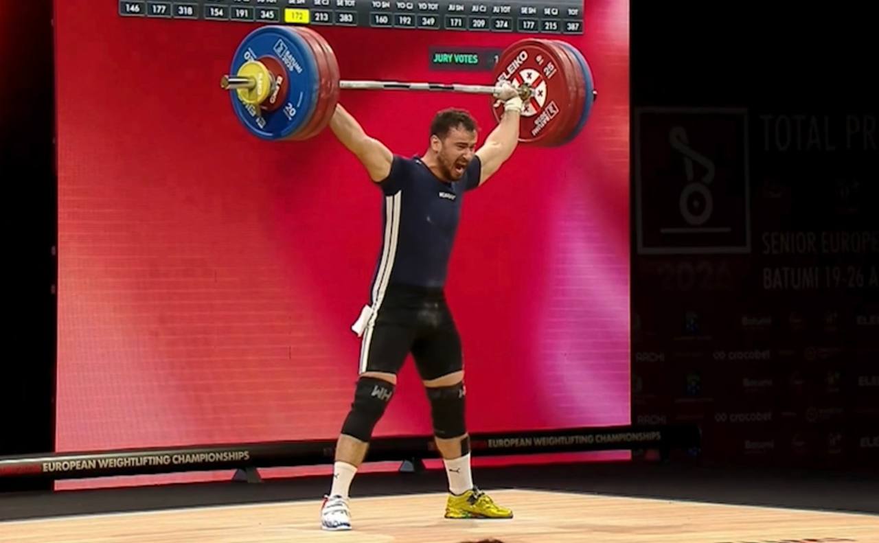 Marin Robu – campion european la haltere
