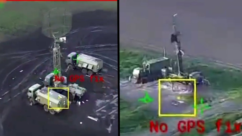VIDEO // Momentul în care o dronă ucraineană lovește o stație radar Kasta-2E în regiunea Belgorod