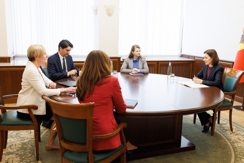 Maia Sandu, discuții cu misiunea FMI despre un nou program pentru R. Moldova