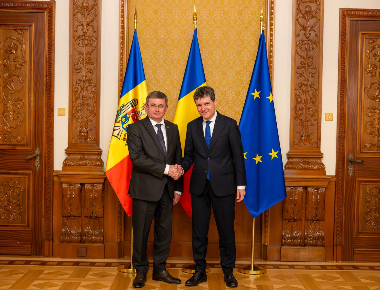 Igor Grosu, întrevedere cu Nicușor Dan: R. Moldova și România au nevoie una de cealaltă în Europa