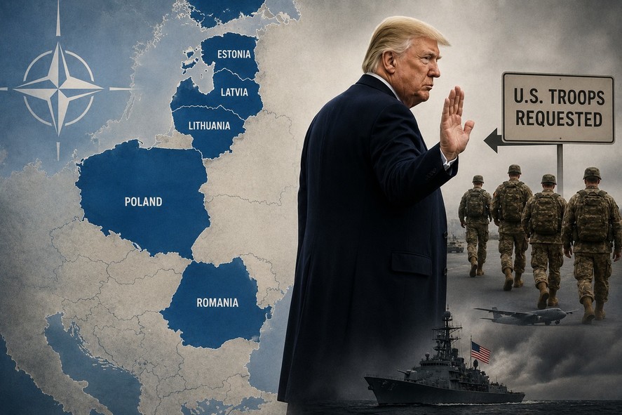 POLITICO // Cinci ţări din prima linie NATO, între care şi România, se luptă pentru trupele americane după anunţul lui Trump privind retragerea din Germania