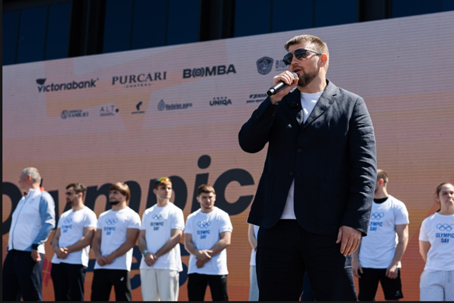 FOTO // Anatolie Golea, la Olympic Fest 2026: Sportul are un impact enorm în evoluția societății
