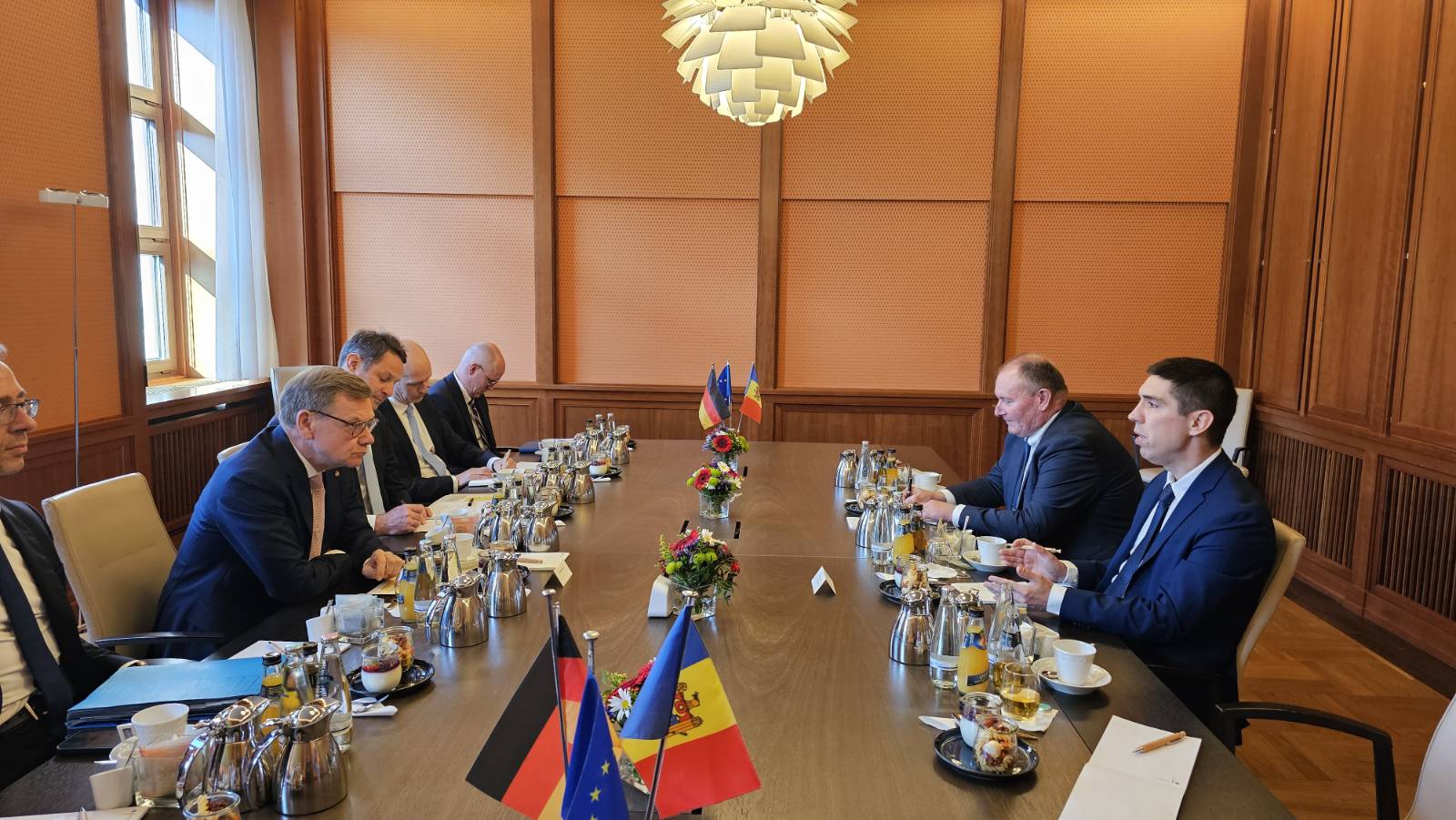 Germania susține deschiderea negocierilor pentru R. Moldova. Subiectul, discutat de Mihai Popșoi cu omologul său din Berlin
