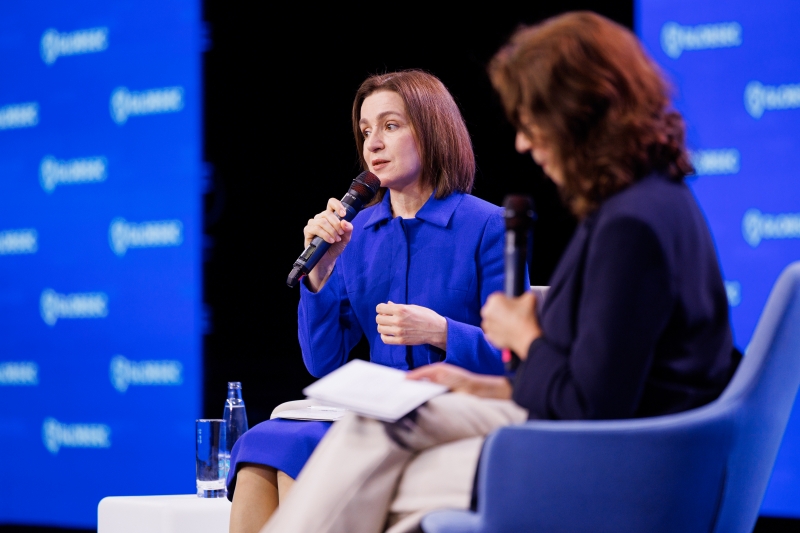 Maia Sandu a participat la Forumul GLOBSEC de la Praga