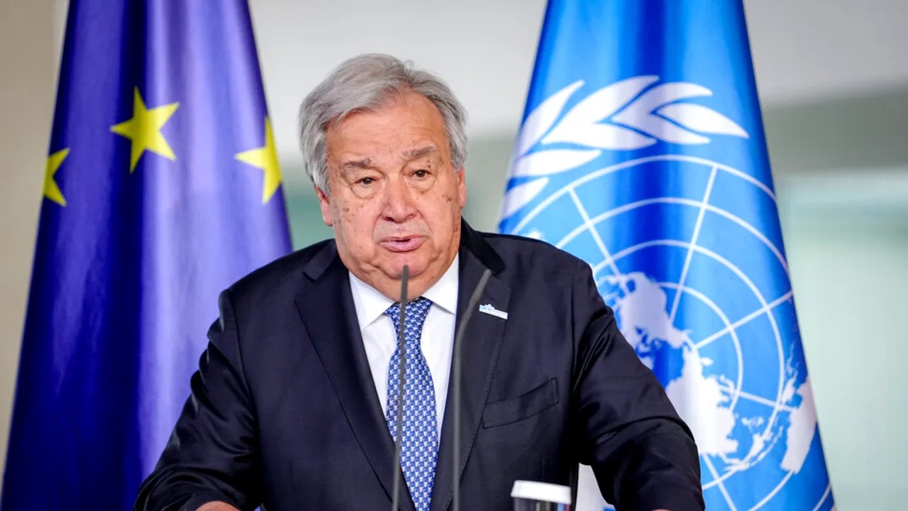 Antonio Guterres, secretarul general al ONU, „profund îngrijorat” de planul Moscovei de a lovi Kievul