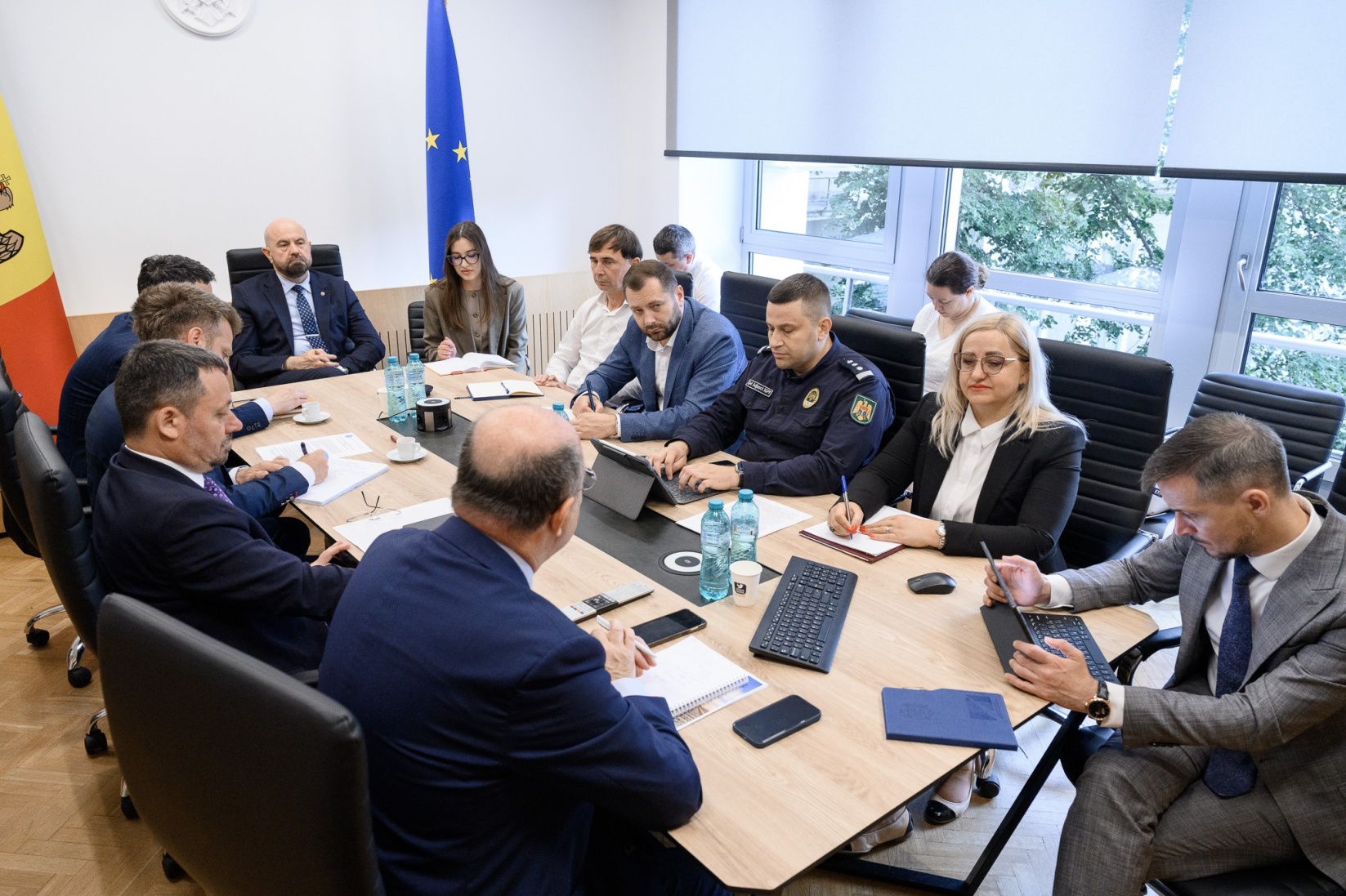 Controlul coordonat bidirecțional la frontieră, discutat de reprezentanții R. Moldova, României și Comisiei Europene