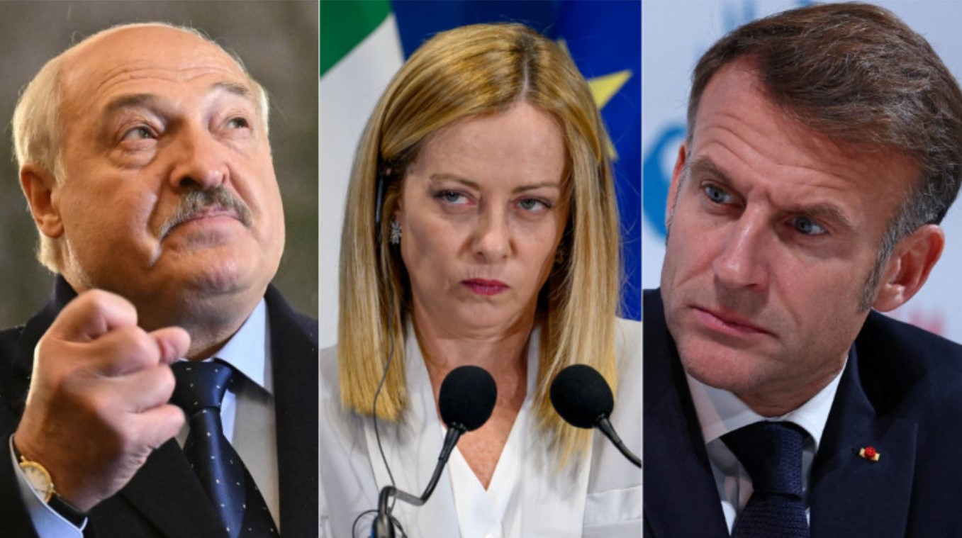 Lukaşenko, către Macron: „Meloni este o femeie, nu poate negocia cu Moscova. Tu, da”