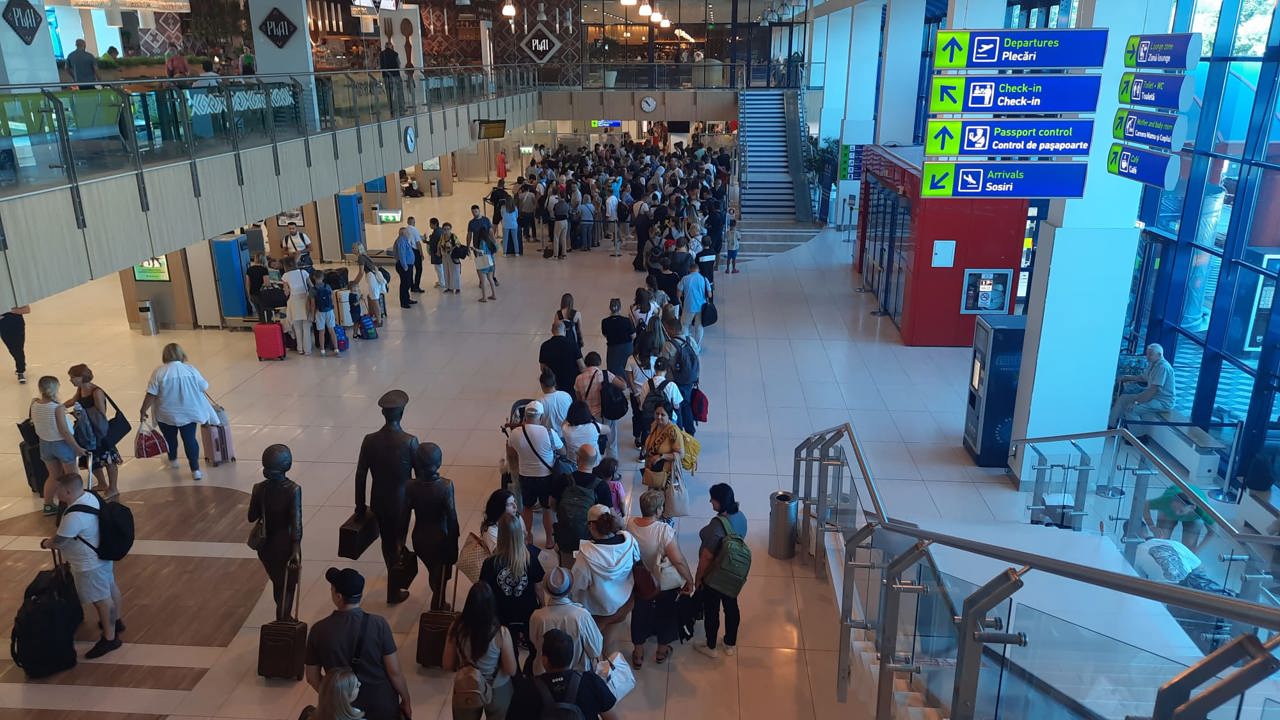 Aeroportul Chișinău a înregistrat peste jumătate de milion de pasageri în luna mai