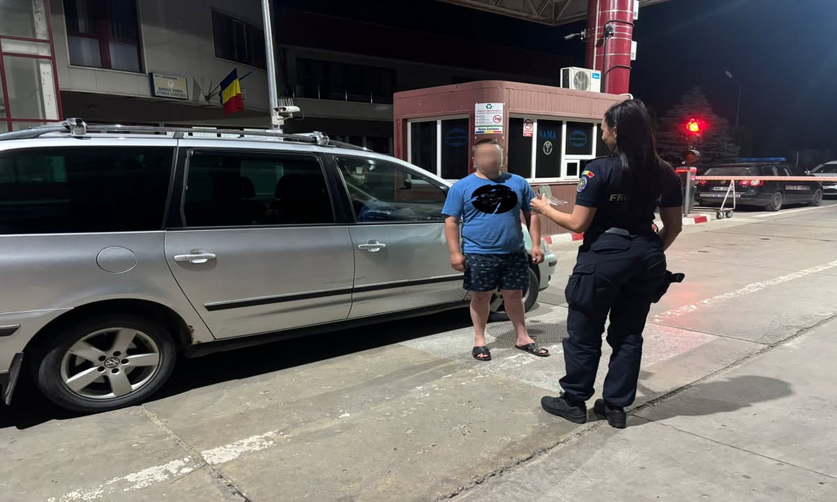 Moldovean căutat în Franța pentru viol în grup, reținut de polițiștii români de frontieră