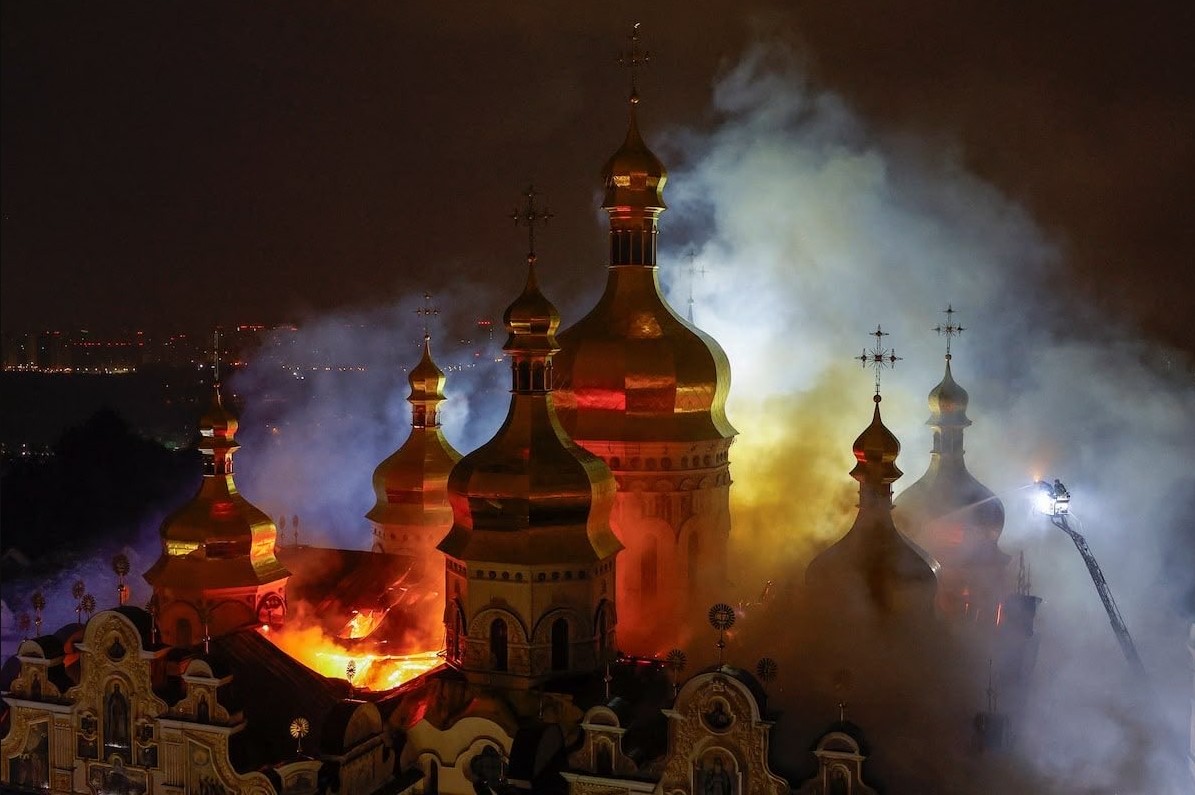 Maia Sandu, după ce Rusia a atacat Lavra Pecerska din Kiev: Regimul ucigaș de la Kremlin a demonstrat că nu are nimic sfânt