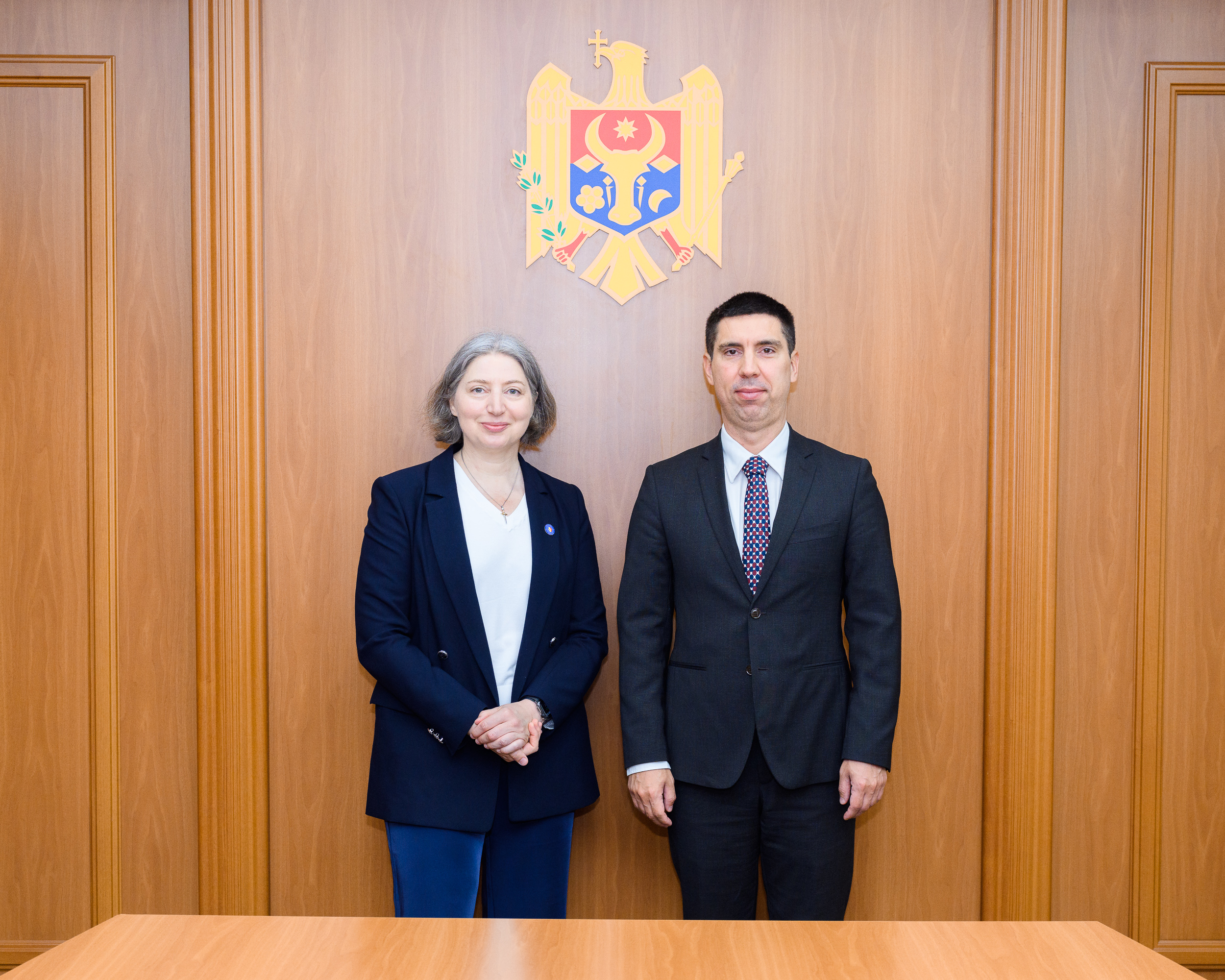 Mihai Popșoi, în dialog cu noua șefă a Misiunii de Parteneriat a UE în R. Moldova, Kirsten Joppe