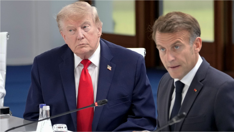 Macron, victorios la ultimul său summit G7: Declarația comună pentru sprijinul Ucrainei și sancționarea Rusiei, semnată și de Trump
