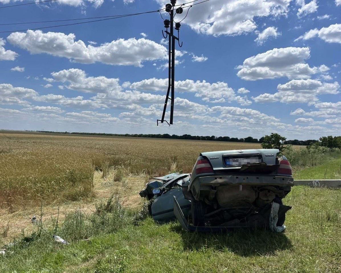 FOTO // Grav accident în Taraclia. Un bărbat și-a pierdut viața