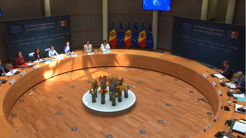 Antonio Costa și Ursula von der Leyen, la deschidera Summitului UE-Moldova: Pentru noi, extinderea cu R. Moldova este o prioritate