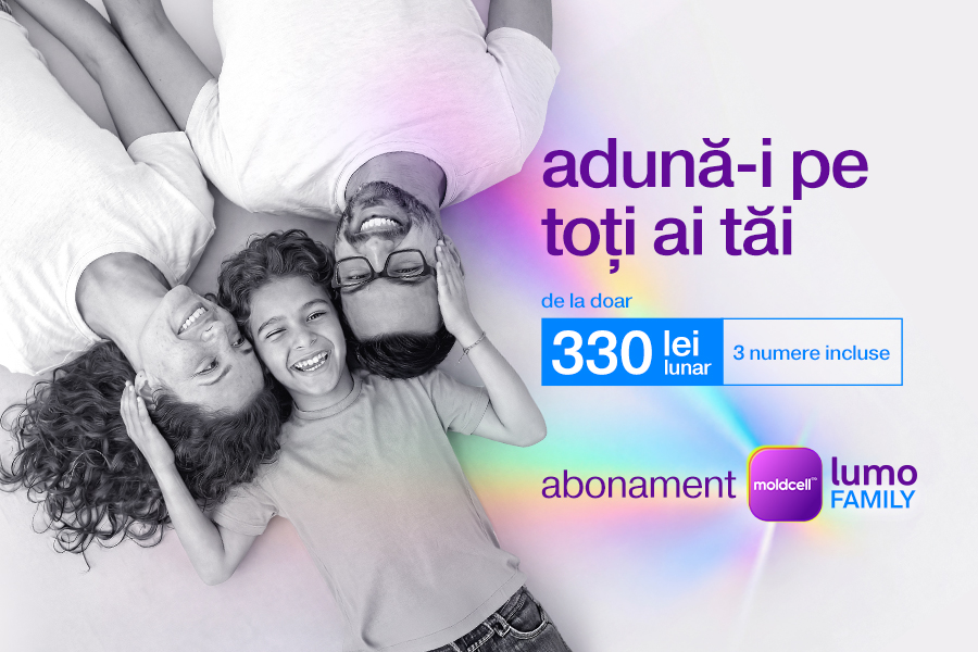 VIDEO // Moldcell a lansat Lumo Family, abonamentul care reunește întreaga familie într-un singur grup