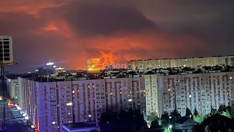 Moscova, atacată din nou de drone ucrainene. Incendiu la baza petrolieră din Stavropol, în sud-vest