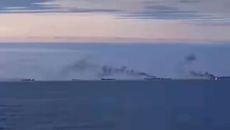 VIDEO // Dronele ucrainene au lovit azi-noapte alte15 nave din flota fantomă a Rusiei